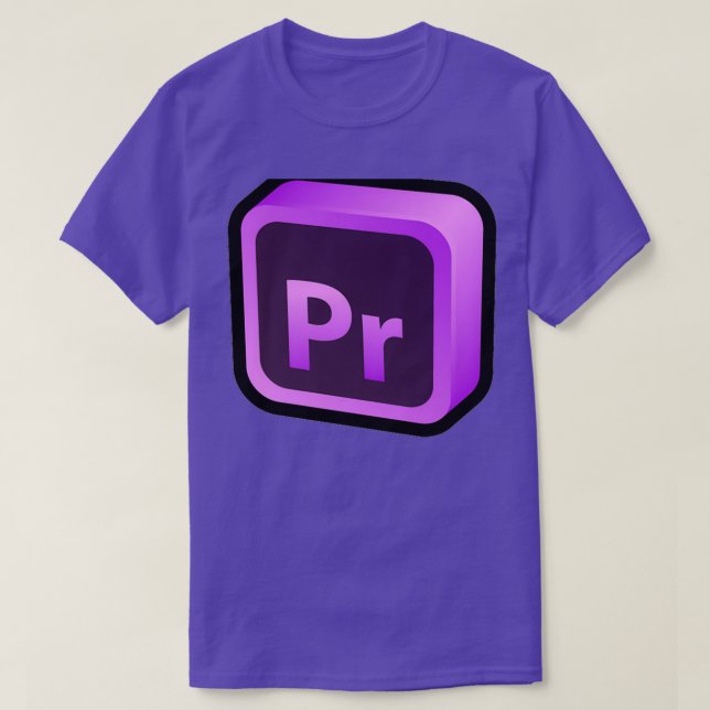 Adobe Premiere Pro 1 T-Shirt (Design vorne)