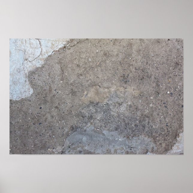 Adobe-Wandtextur Poster (Vorne)