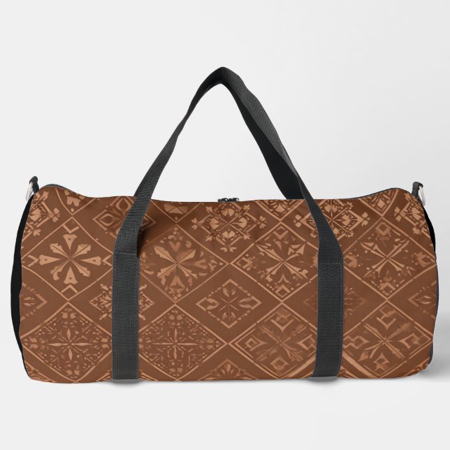 Adobo Brown GROSS Duffle Bag (Vorderseite)