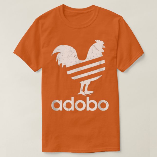 Adobo Distressed Graphic T-Shirt (Design vorne)