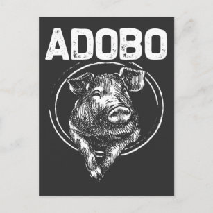 Adobo Pork Marinade Feinschmecker Philippinen Postkarte