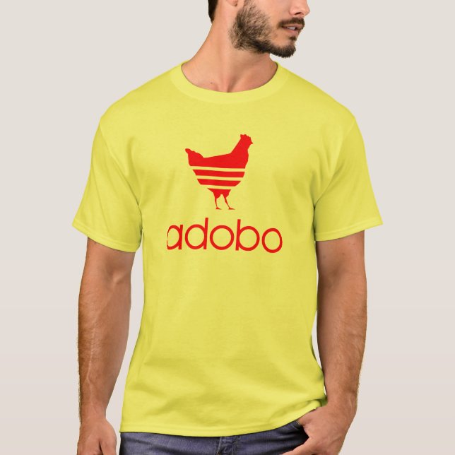 Adobo-Rot T-Shirt (Vorderseite)