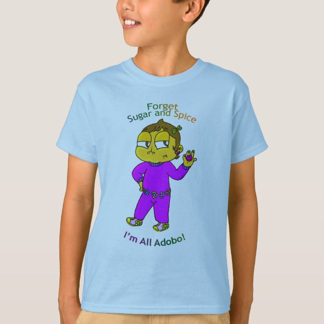 Adodo Mädchen T-Shirt (Vorderseite)