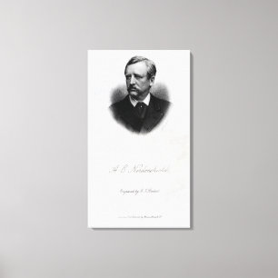 Adolf Erik Nordenskiold, 1880 Leinwanddruck