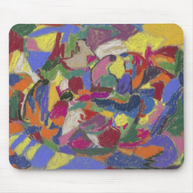 Adolf Hölzel (deutsch, 1853 - 1934) Mousepad (Vorne)