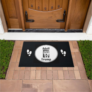 Adolf Trump Doormat Fußmatte