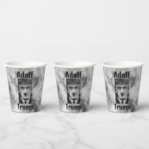 Adolf Trump Paper Cup Pappbecher