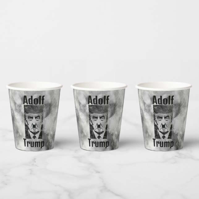 Adolf Trump Paper Cup Pappbecher (Multi)