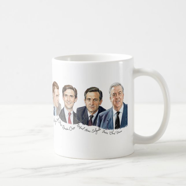Adolfo Suarez y su Staff Kaffeetasse (Rechts)