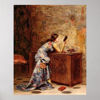 Adolphe Alexandre Lesrel Captiviert Poster