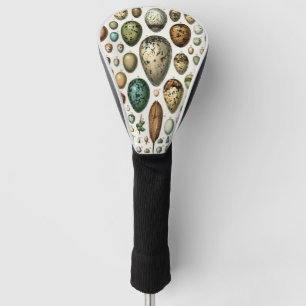 Adolphe Millot Dark Academia Vintage Vogel Ei Kuns Golf Headcover