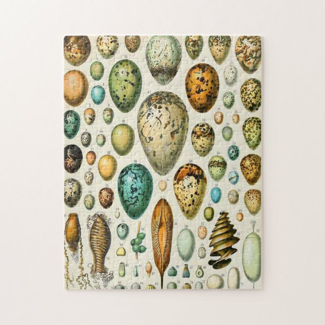 Adolphe Millot Eier Puzzle (Vertikal)
