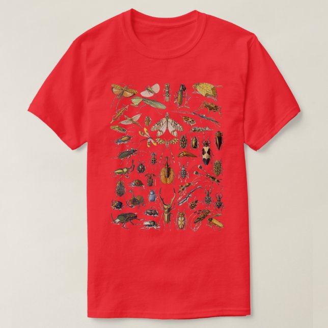 Adolphe Millot Insekten Spider T-Shirt (Design vorne)