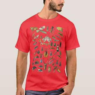 Adolphe Millot Insekten Spinne T-Shirt