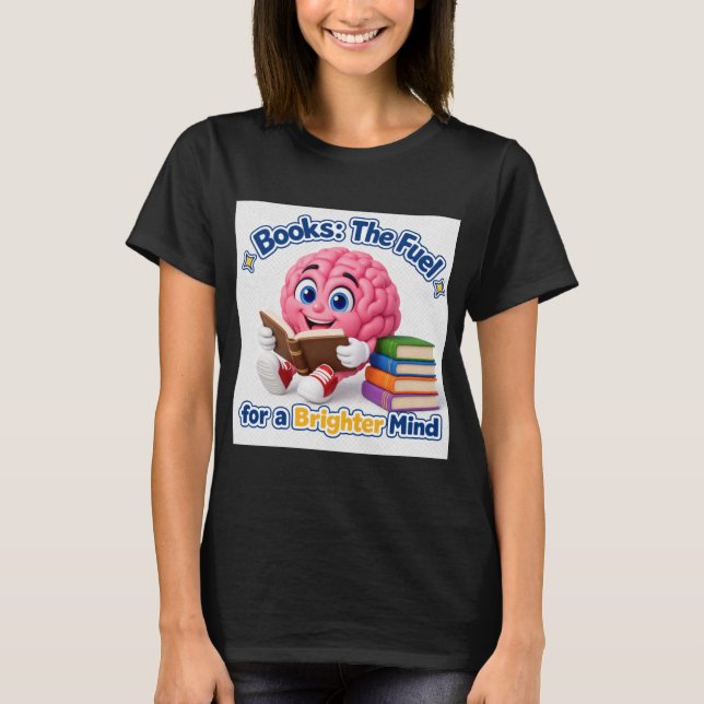 ADOM "Brighter Mind" Damen Grafik T-Shirt (Vorderseite)