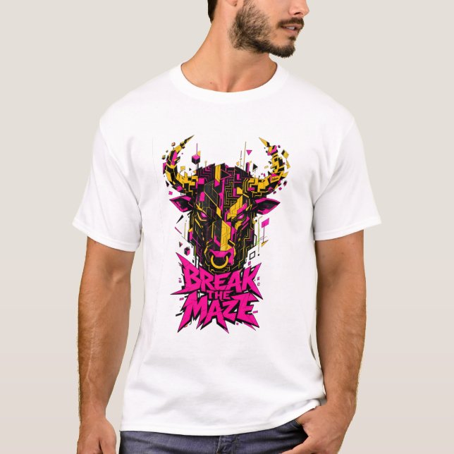 ADOM Classic Black Tee Rückansicht (Vorderseite)