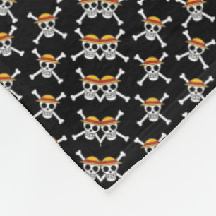 ADOM Dunkle gemusterte Mosaikdecke Fleecedecke