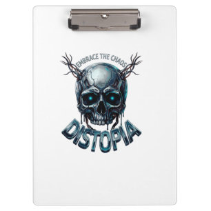 ADOM "Embrace the Chaos" Damen-T-Shirt Klemmbrett