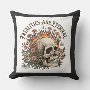 ADOM "Fatalities Are Eternal" Damen-T-Shirt Kissen