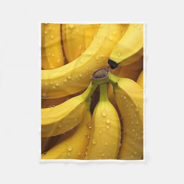 ADOM Frische gelbe Bananen Decke (Vorderseite)