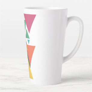 ADOM Geometric Art Langarmshirt Milchtasse