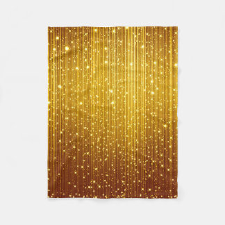 ADOM Golden Glitter Funkel Wurfdecke Fleecedecke