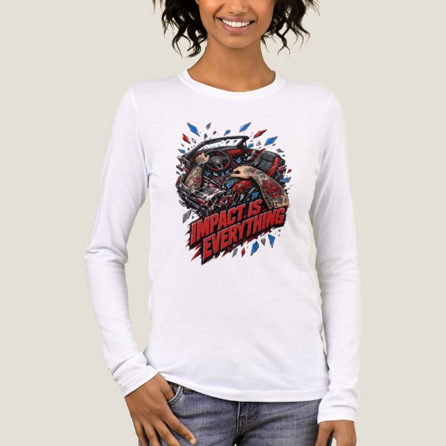 ADOM Impact ist alles Tri-Blend Shirt (Vorderseite)