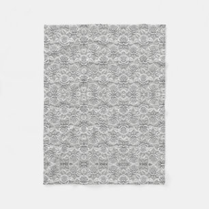 ADOM Minimalist Grau Wiederholungsdecke Fleecedecke