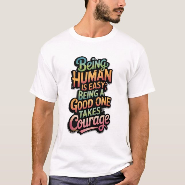 ADOM "Mut" Herren Grafik T-Shirt (Vorderseite)