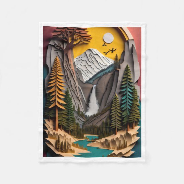 ADOM Papercut Mountain Valley Decke (Vorderseite)