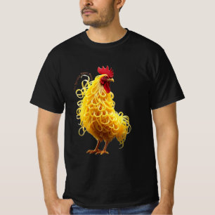ADOM "Pasta Chicken" Herren Grafik T-Shirt