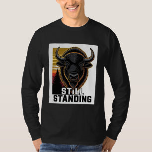 ADOM Premium "Immer noch Stehend" Minimalistischer T-Shirt