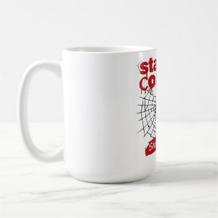 ADOM "Stay Cozy" Damen Langarm Grafik T-Shirt Kaffeetasse
