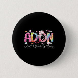 Adon Istant Direktor für Krankenpflege Button