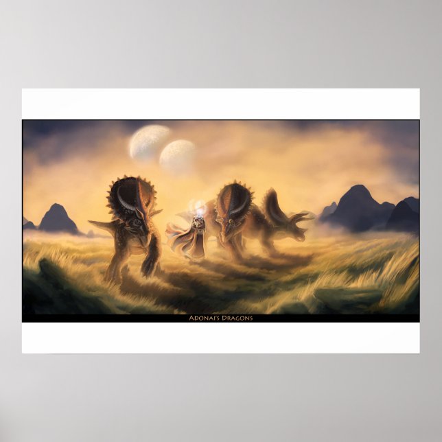 Adonai’s Dragons - Bible Poster (Vorne)