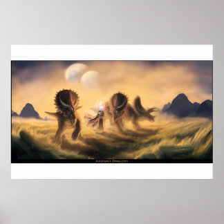 Adonais Drachen - Bibelposter Poster