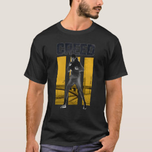 Adonis Creed Pose mit III Gelb T-Shirt