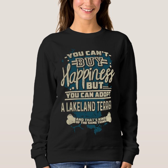 Adopt A Lakeland Terrier  Rescue Dog Sweatshirt (Vorderseite)