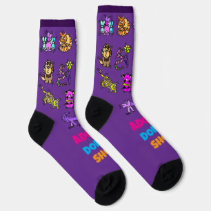 Adopt Don’t Shop Crew Socken