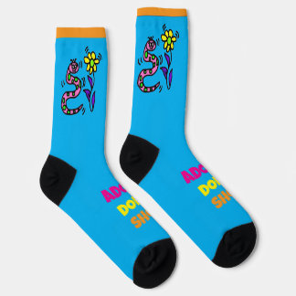 Adopt Don’t Shop - Snakes Crew Socks Socken