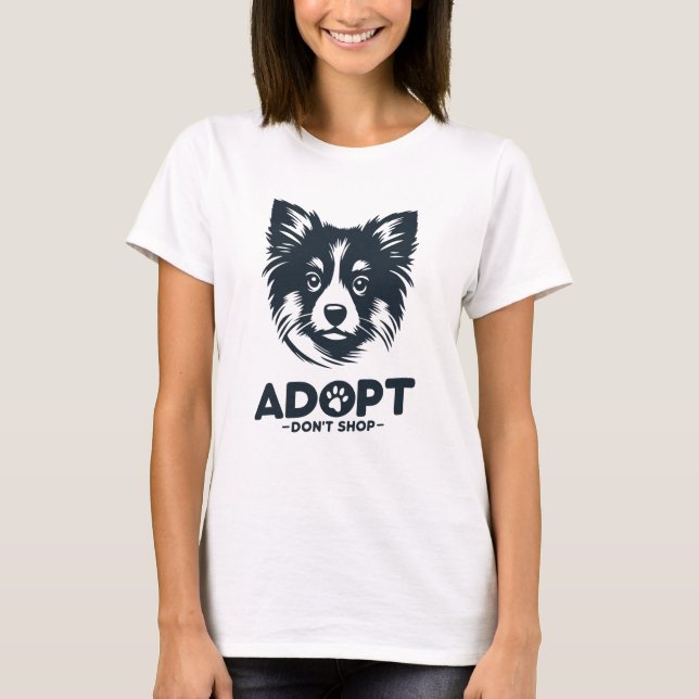 Adopt don't shop 3 T-Shirt (Vorderseite)