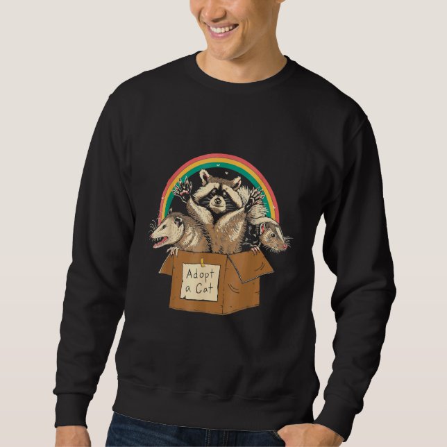 Adopt Forbidden Cats Sweatshirt (Vorderseite)