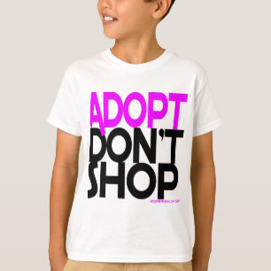 Adopt kaufen nicht! Stützrettungs-Bemühungen! T-Shirt