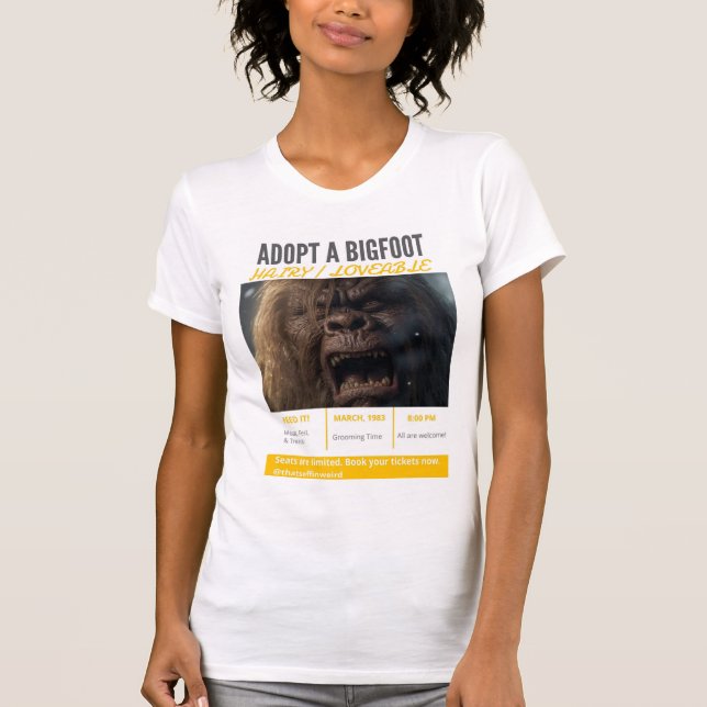 Adoptier a Hairy Fella T-Shirt (Vorderseite)