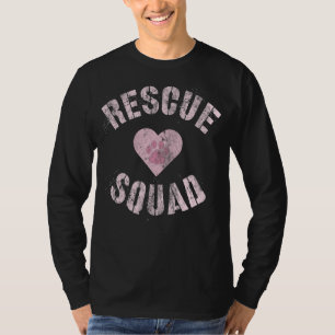Adoptier Animal Rescue Squad Wild Cats Hunde Paws T-Shirt
