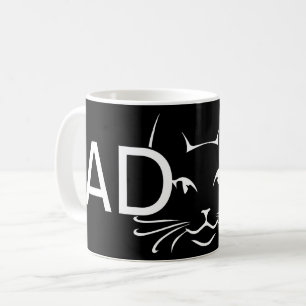 Adoptier Cat White Kaffeetasse