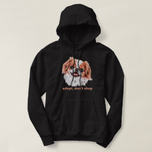 ADOPTIER, DON T SHOP (Japanisch Spanisch) niedlich Hoodie