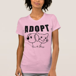 Adoptier Don't Shop - Animal Rescue & Pet Adoption T-Shirt