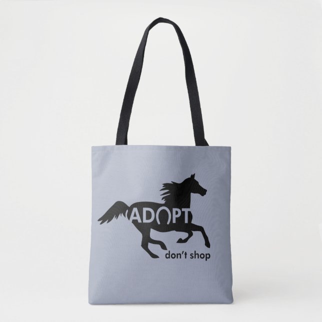 Adoptier Don't Shop Pferd (Vorderseite)