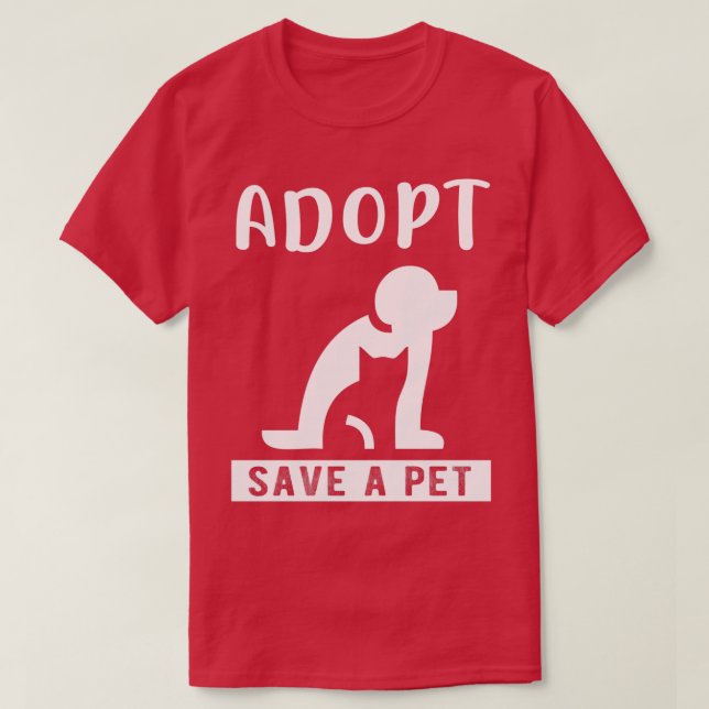 Adoptier einen Cat and Hunde RTTE Long S T-Shirt (Design vorne)